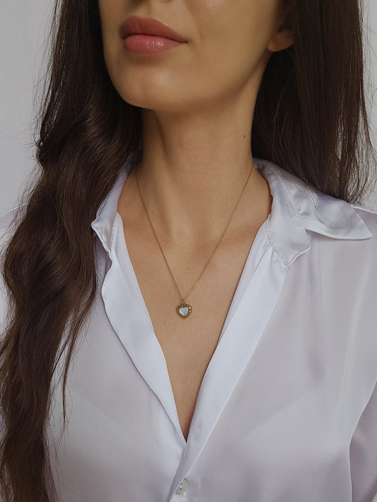 The Heart of Gold Necklace - SABI STORE