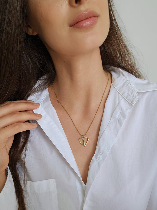 The Eternal Heart Necklace - SABI STORE