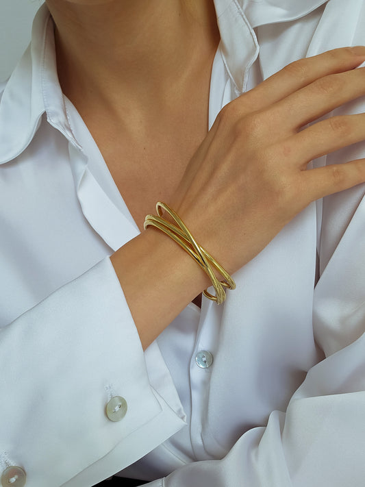 The Harmony Cuff Bracelet - SABI STORE