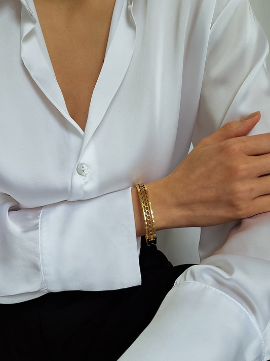 The Honeycomb Cuff - SABI STORE
