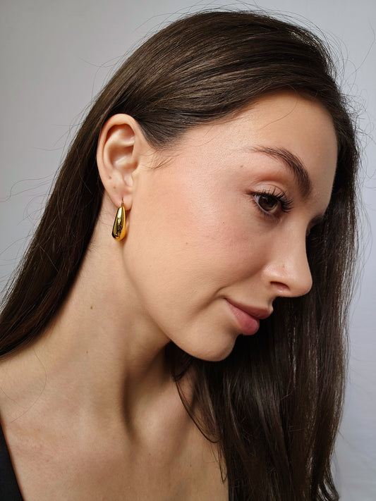 The Classic Horseshoe Hoops - SABI STORE