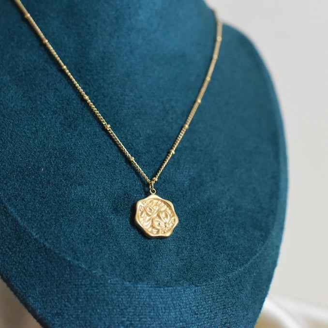 The Medallion Charm Necklace