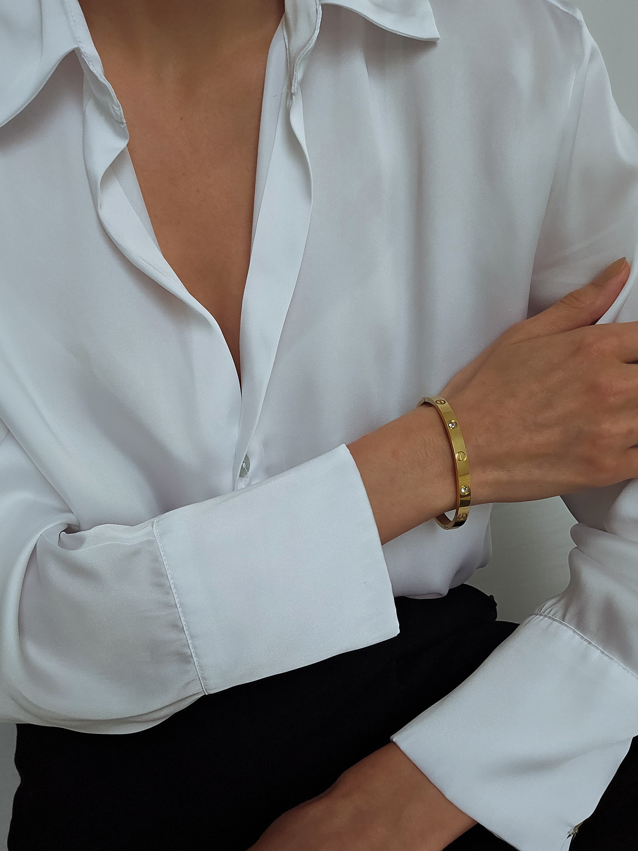 The Eternity Screw Bangle - SABI STORE