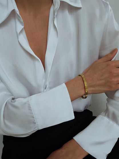 The Eternity Screw Bangle