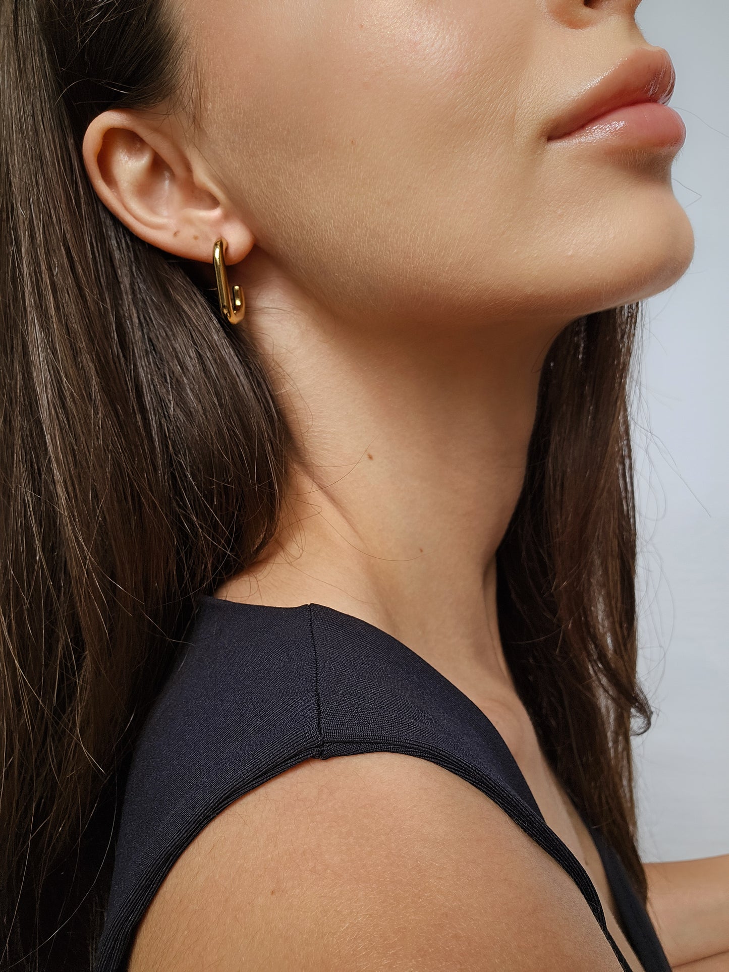 The G Square Hoops - SABI STORE