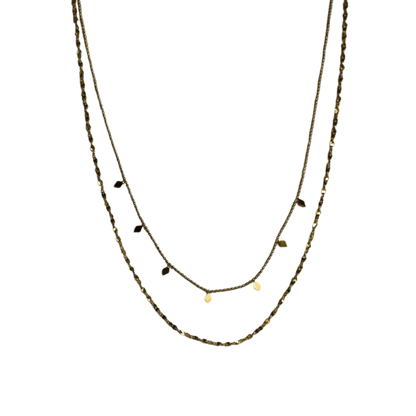 The Layered Gold Charm Necklace