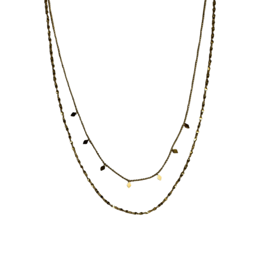 The Layered Gold Charm Necklace