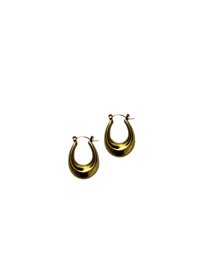 The Classic Horseshoe Hoops - SABI STORE